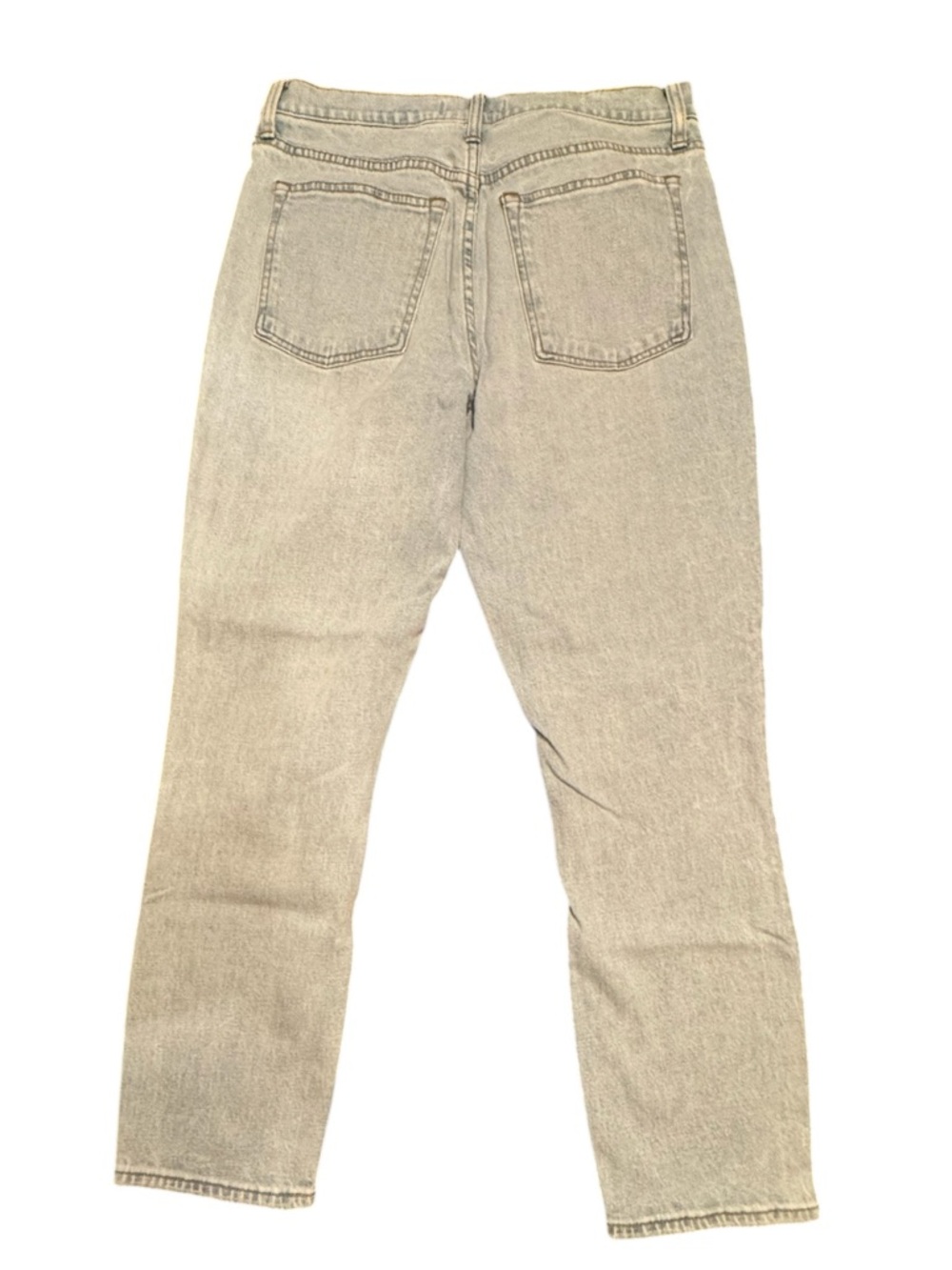 Abercrombie & Fitch The Skinny High Rise Light Blue Straight Jeans - Picture 5 of 6